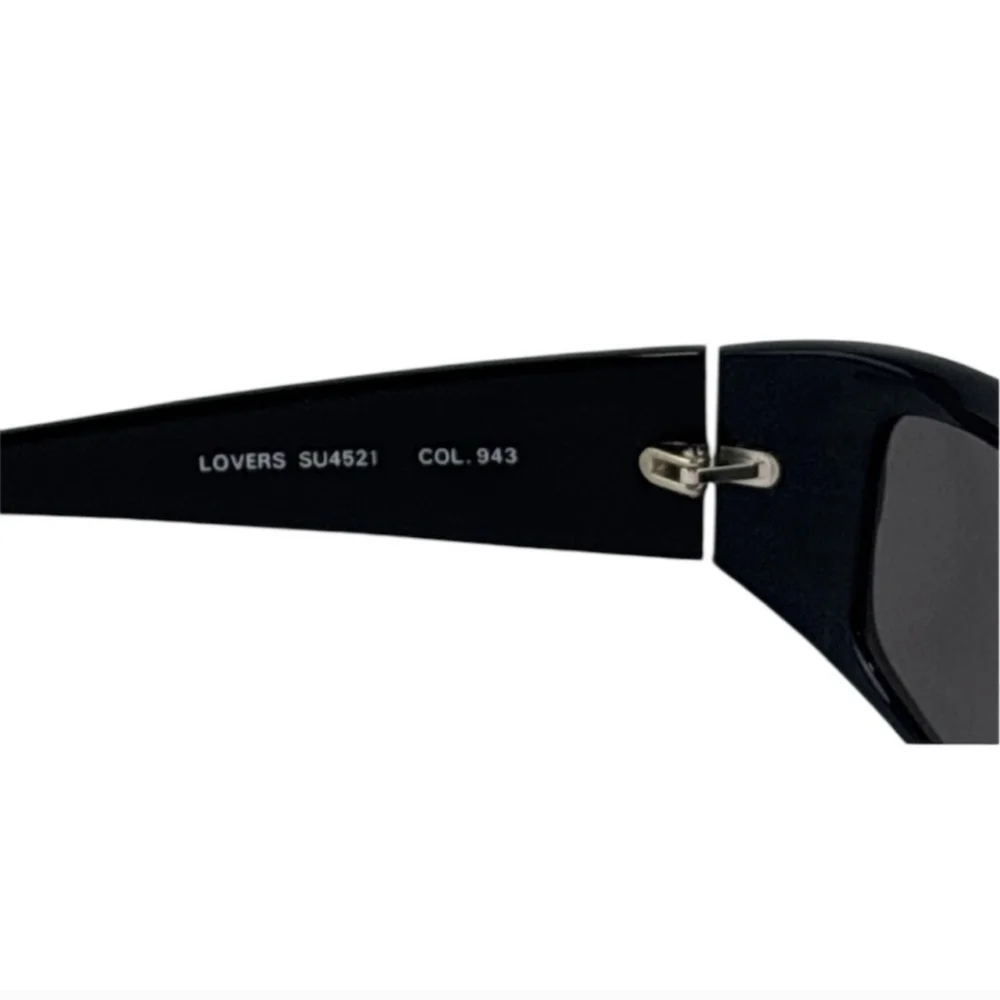 Furla Glossy Black Sunglasses with Case (EUC)